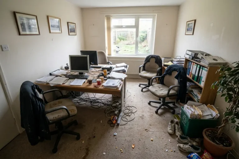 Before Office Cleaning